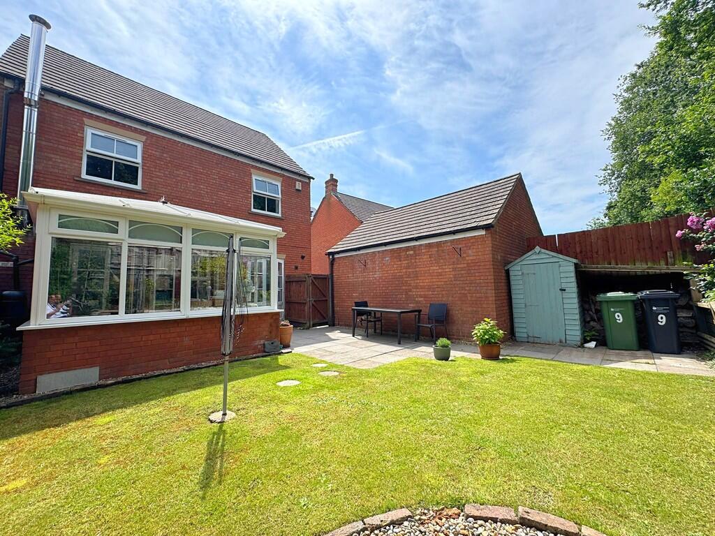 Rear garden from ...