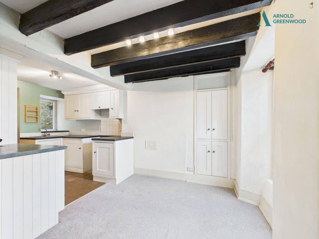 Open plan living area