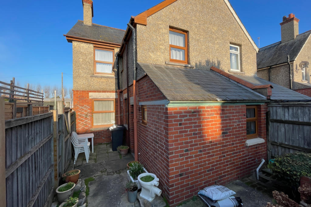 Rear of Property