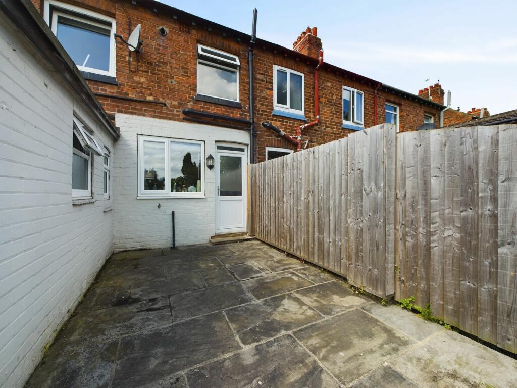 Rear Patio