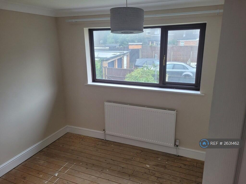 Bedroom 3,  Carpet And Curtains To Be Fitted