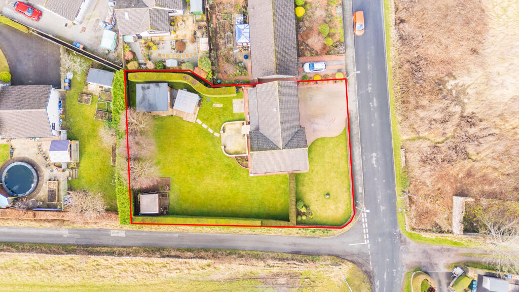 Birds Eye View Showing Plot