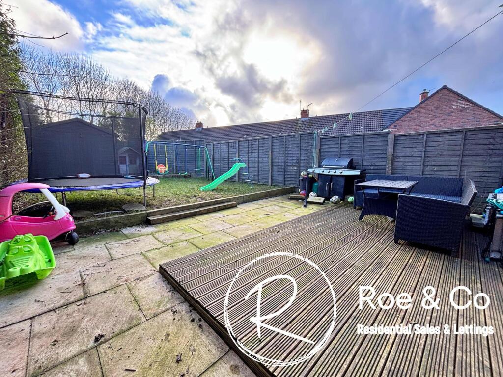 Rear garden