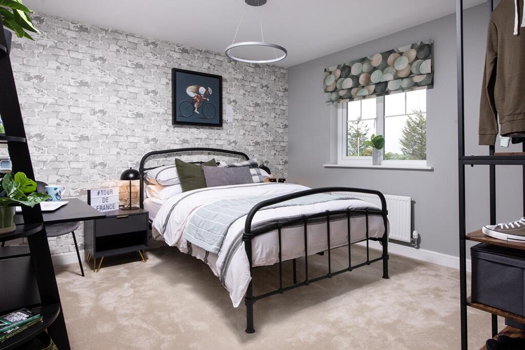 Third double bedroom would suit growing children