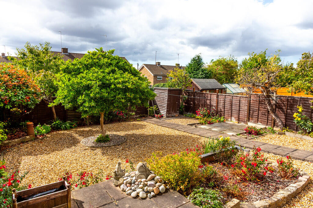 Rear garden