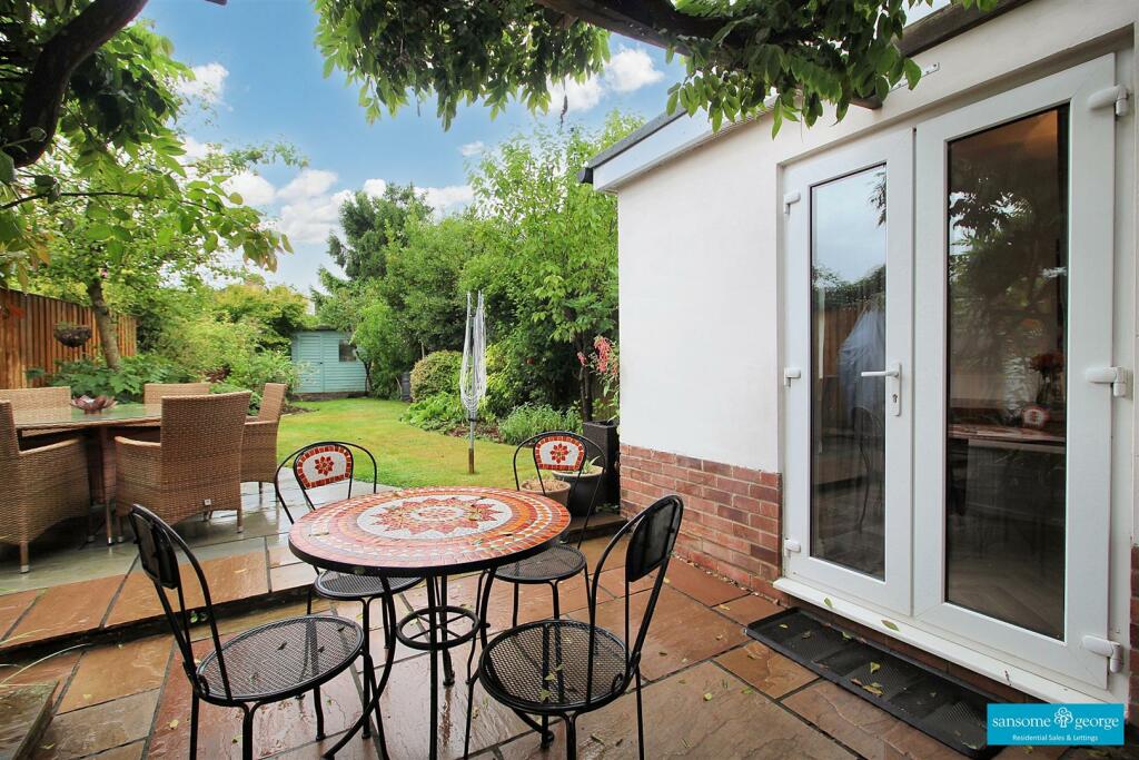 Patio &amp; Rear Garden