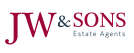 J W & SONS ESTATE AGENTS logo