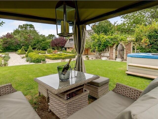 outside seating