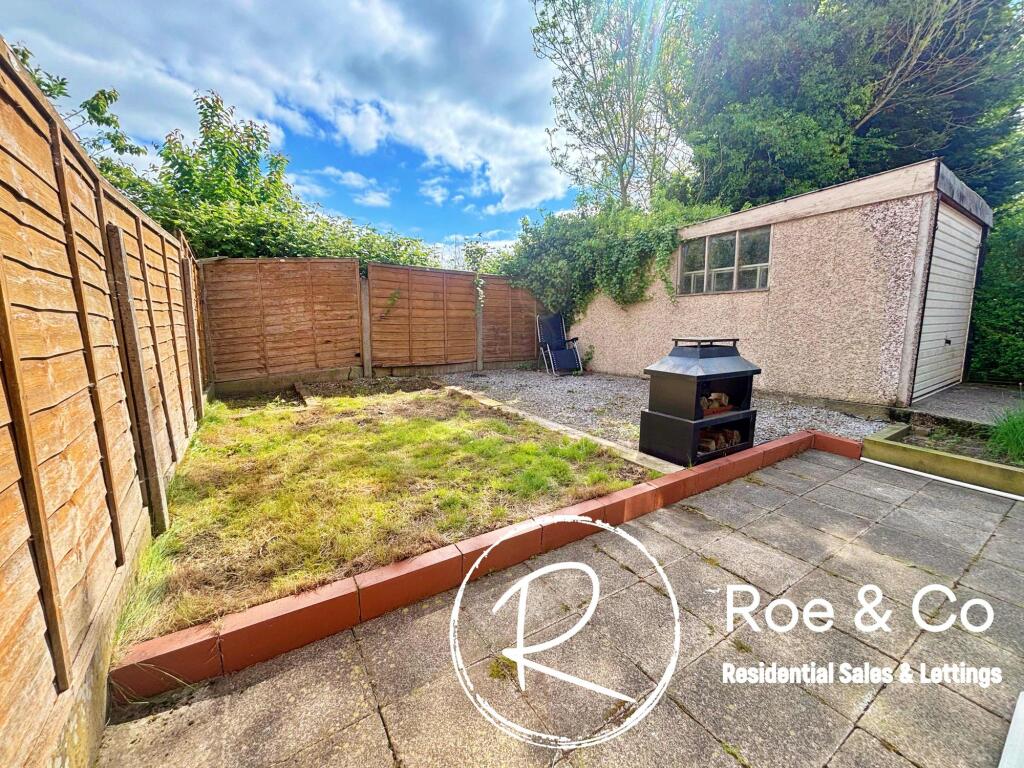 Rear garden