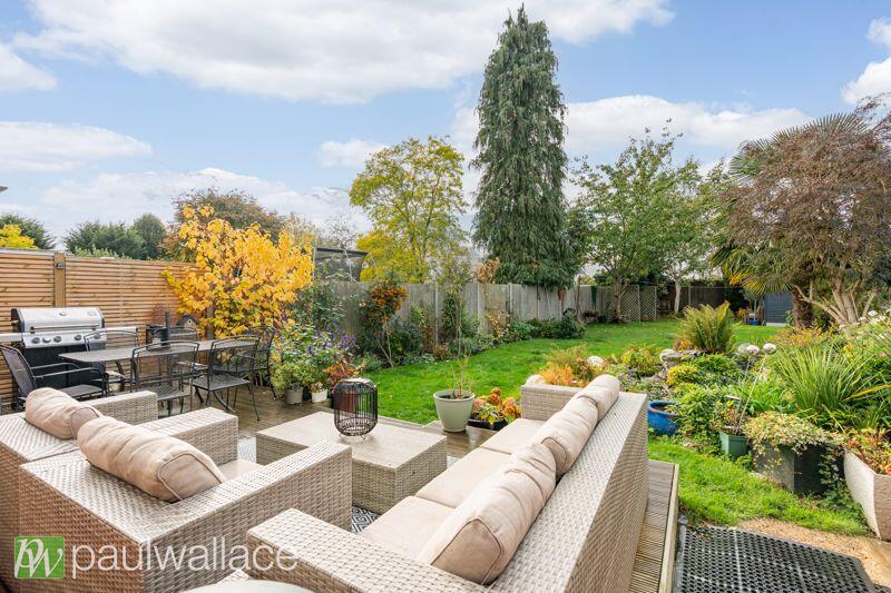 100' West Facing Garden