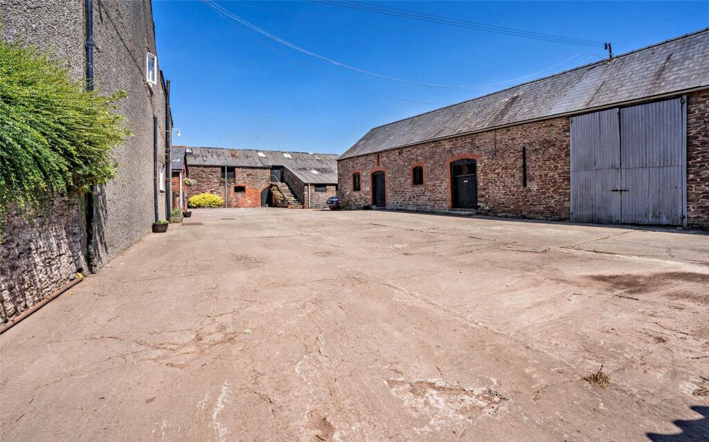 Courtyard and Barns