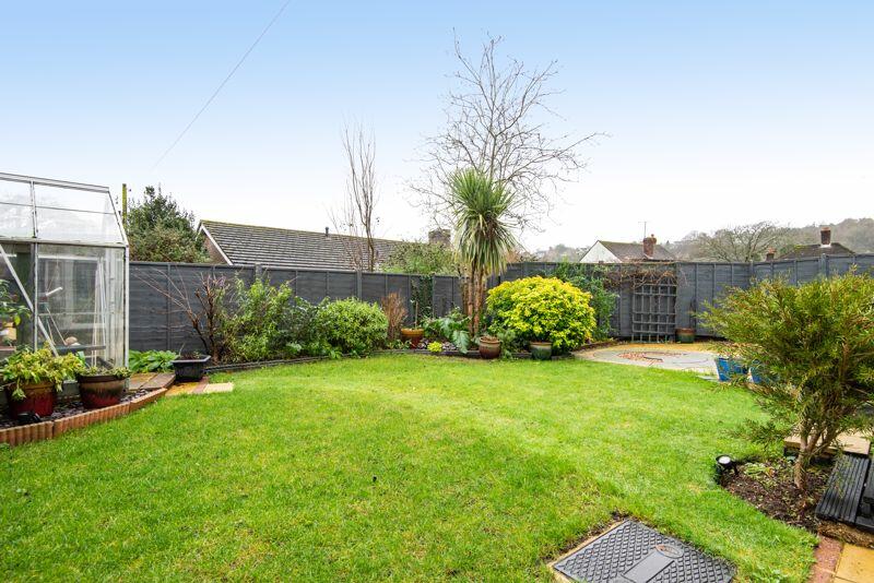 Southerly rear garden