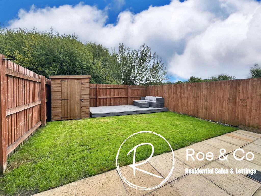 Rear garden