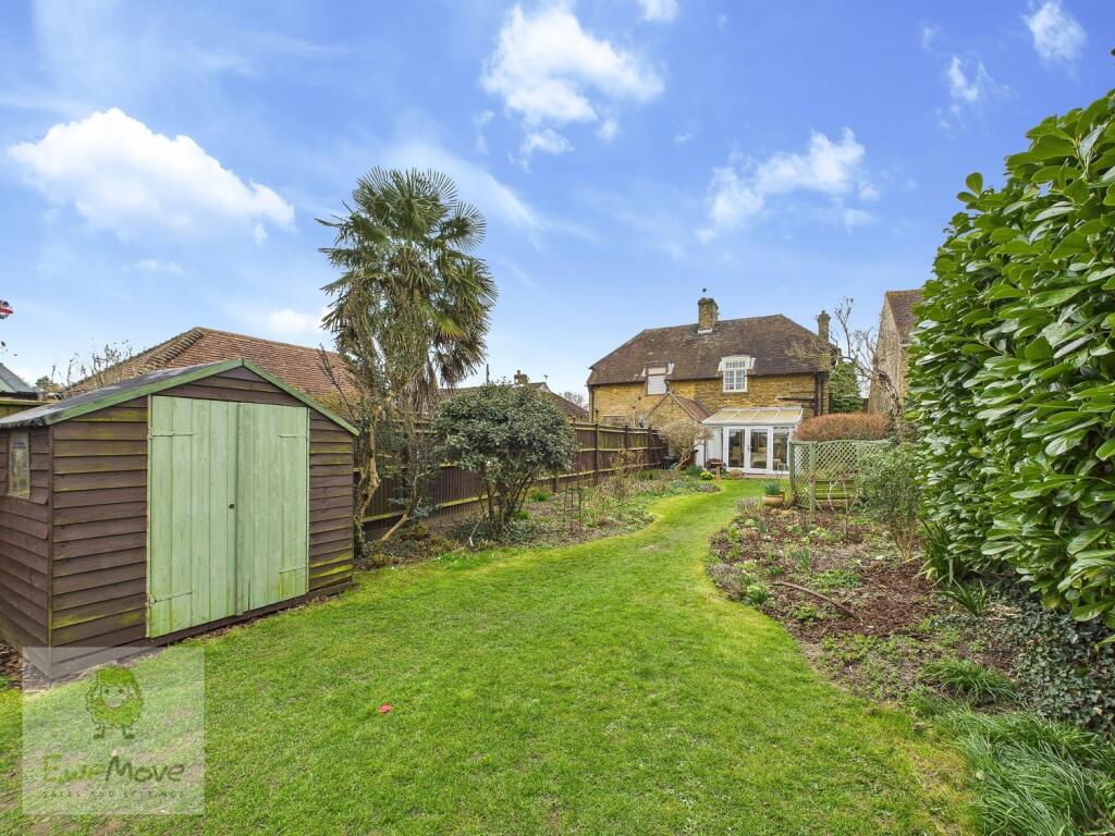 View Of The Back Of The Cottage