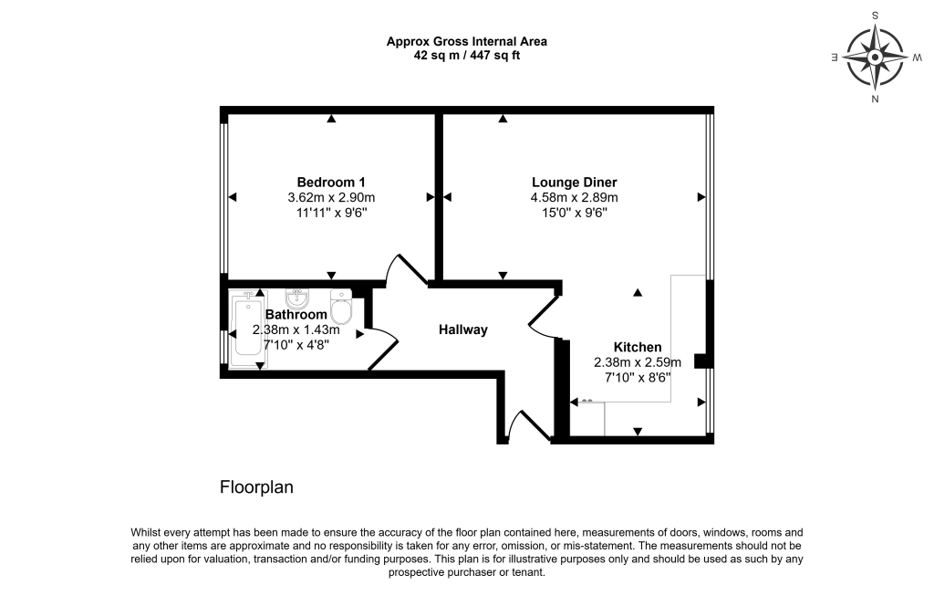 3 The Sheraton, St Marks Hill, Surbiton, KT6 4PY