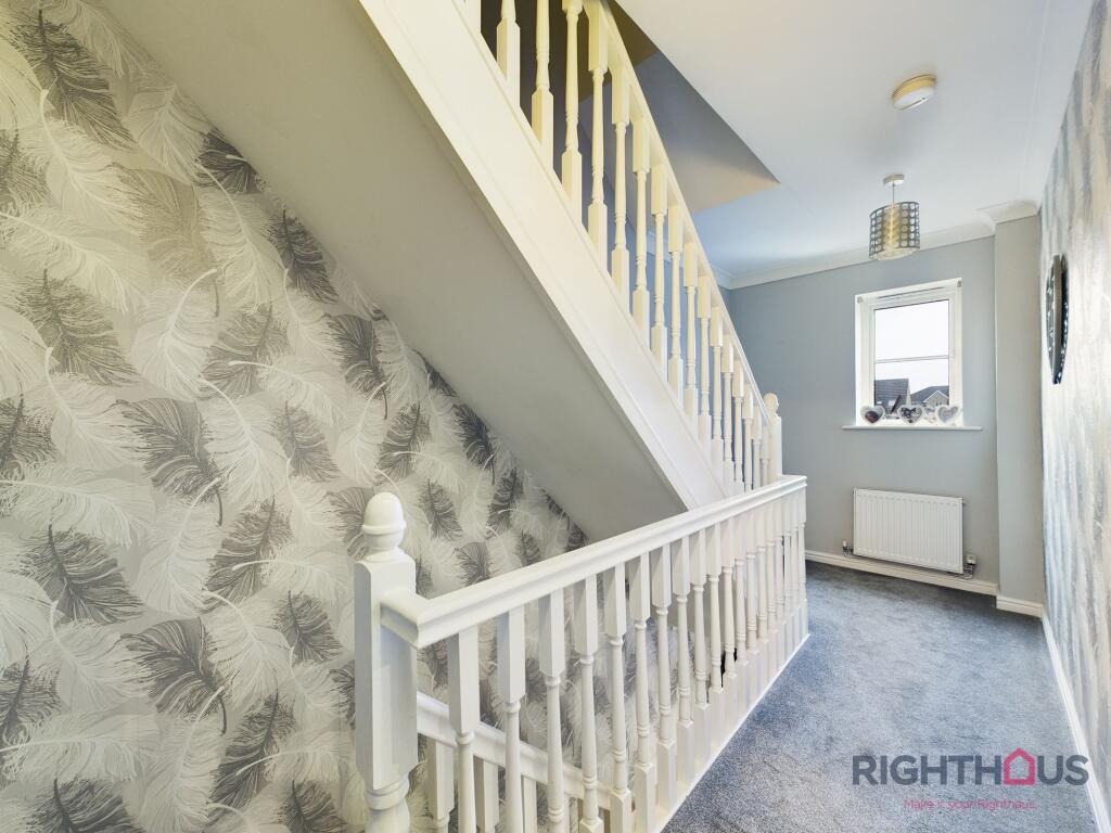 Stairs and landing