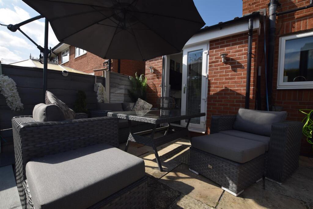 Patio To Rear Garden