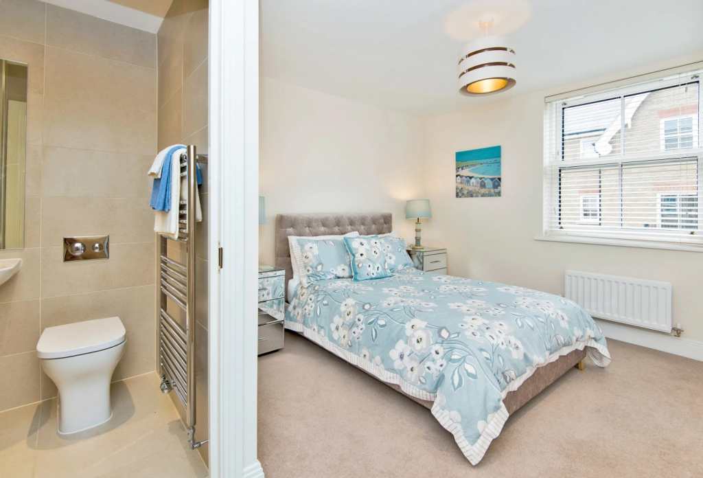 Bedroom and Bathroom