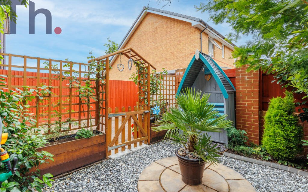 Rear Garden &amp; Driveway