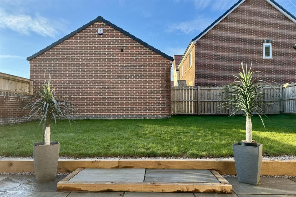 Rear garden