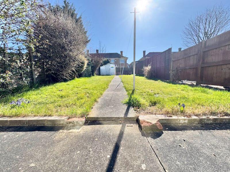 Rear garden