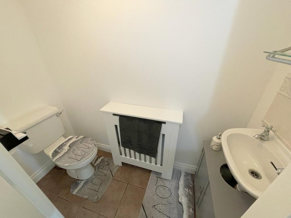 Ground floor cloakroom