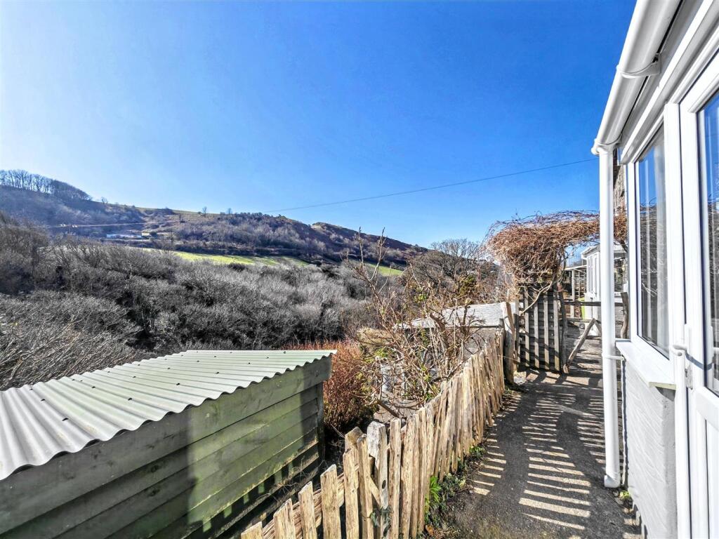 Rear patio