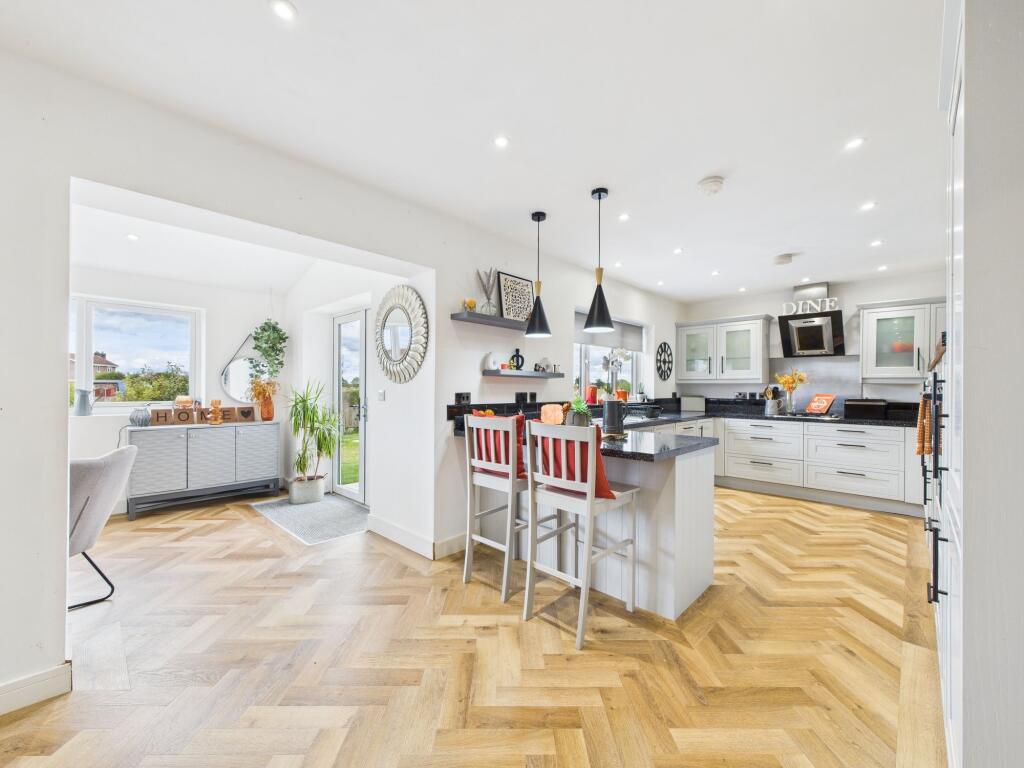 Kitchen into Garden Room