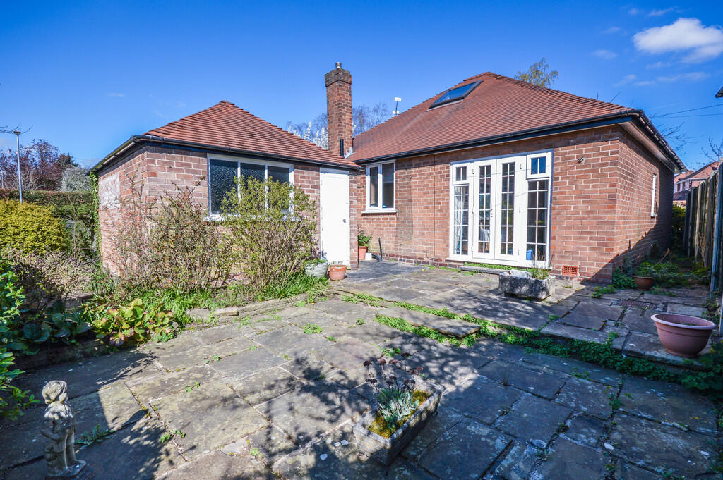 Rear Patio Garden...