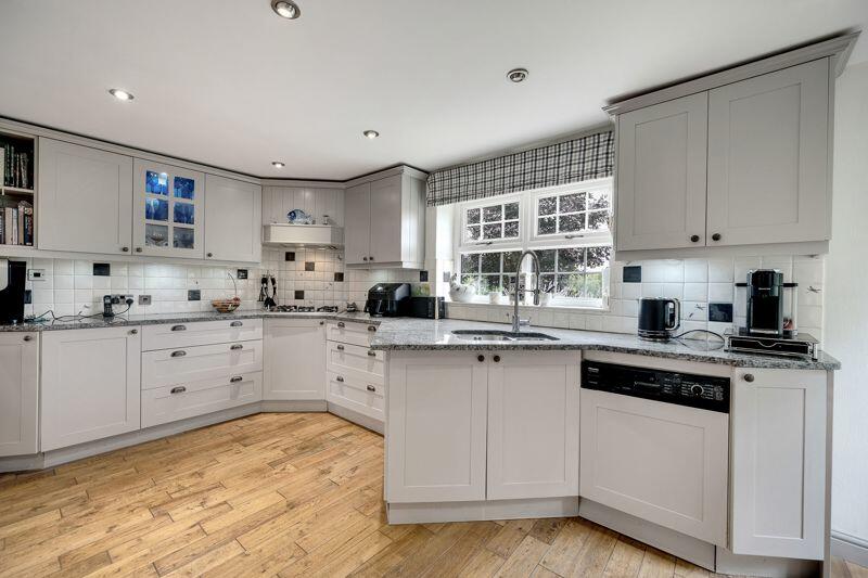 Open plan breakfast kitchen