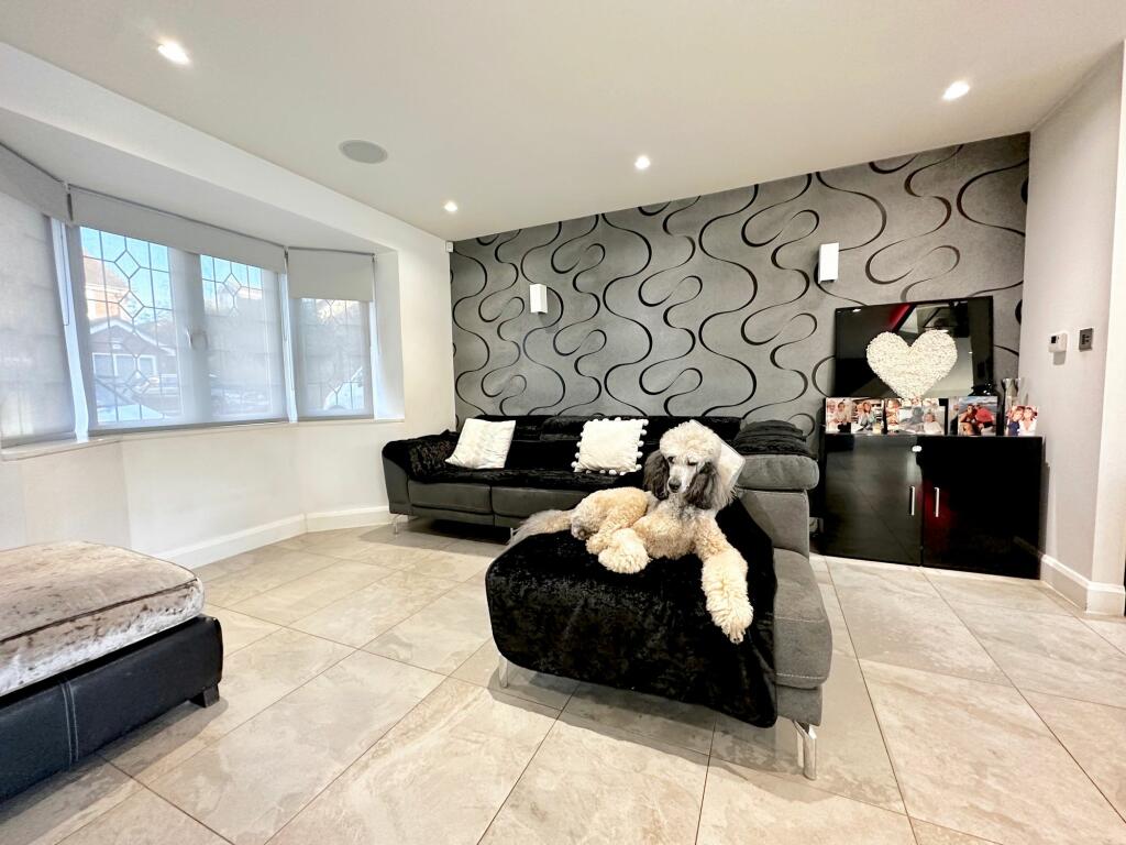 Open plan living room