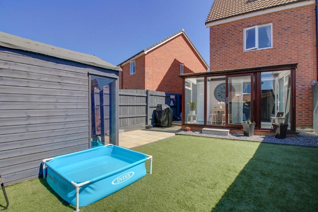 Rear garden