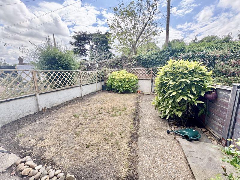Rear garden