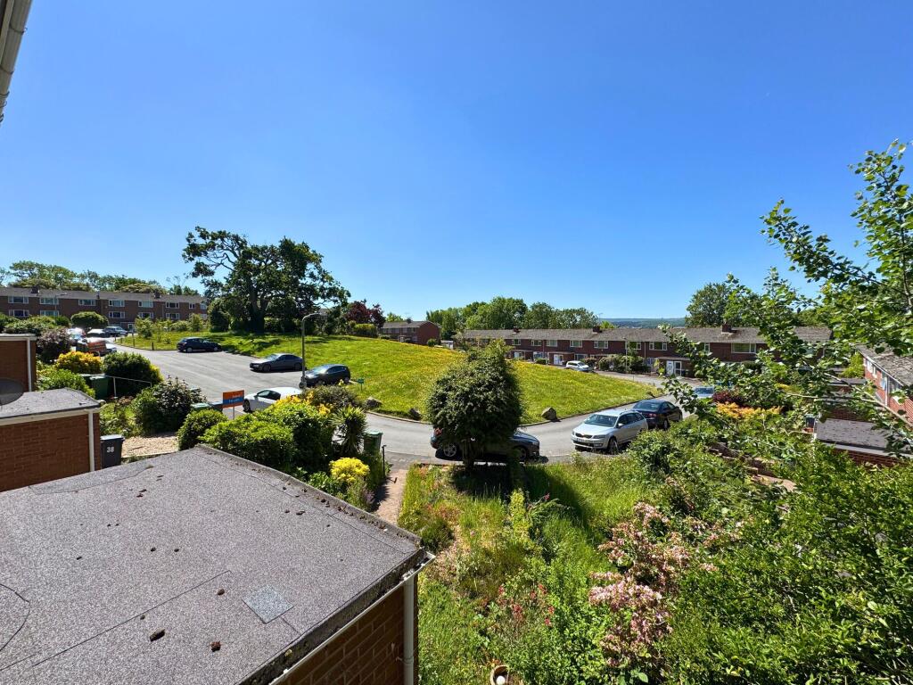 External view from inside the property