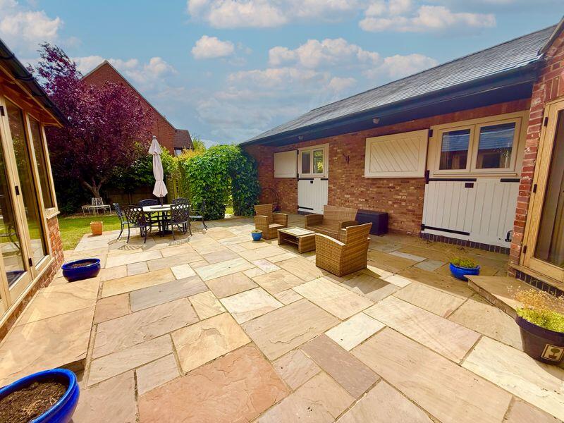Courtyard in old stable block
