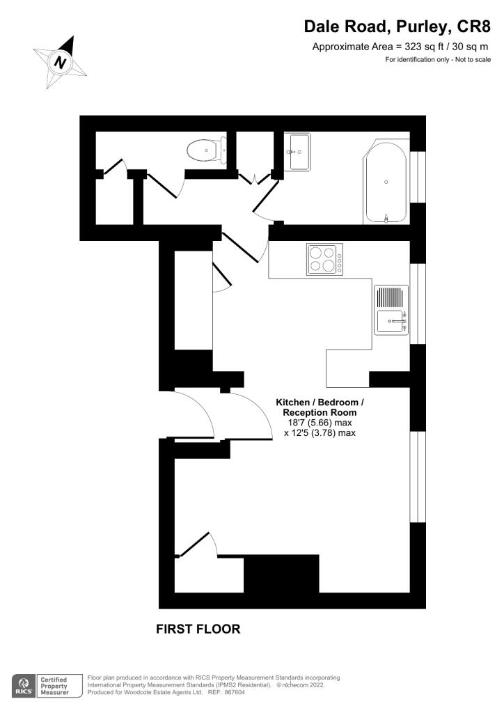 Flat 3, 5 Dale Road, Purley, CR8 2ED