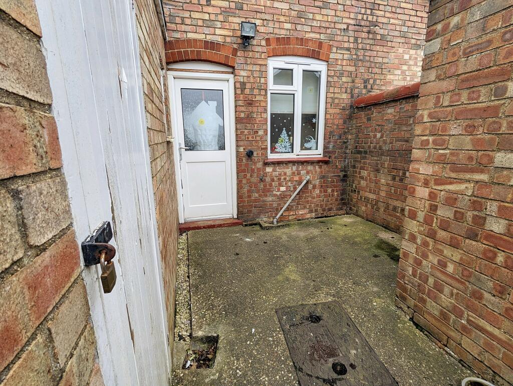 Rear garden