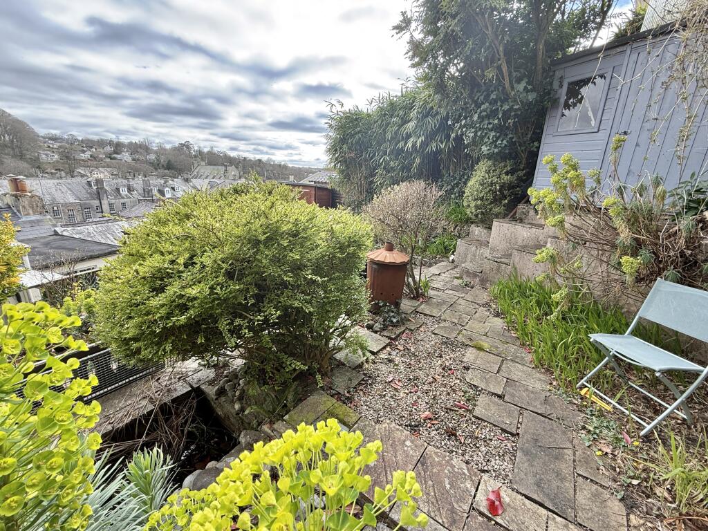 Water Feature into Pond