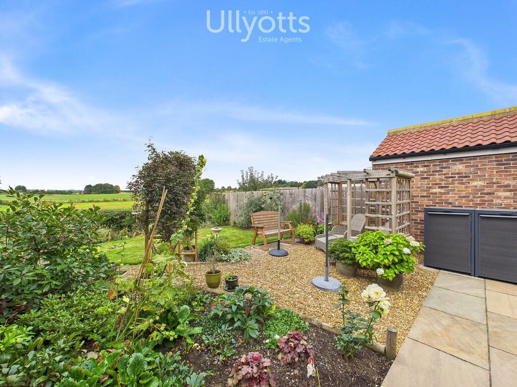 Garden with open ...