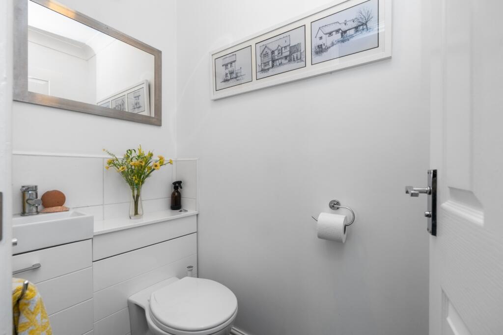 Downstairs cloakroom