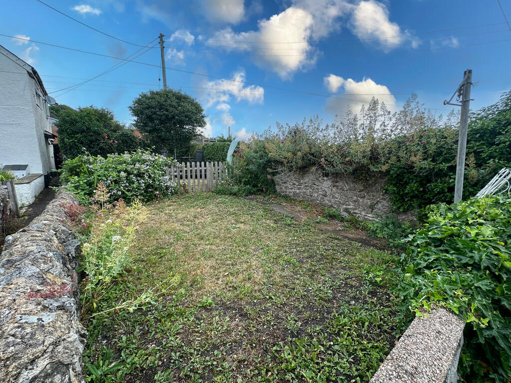 Rear garden