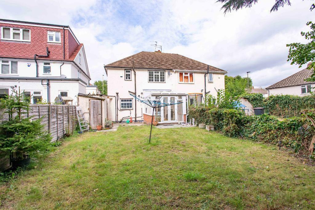Rear of property