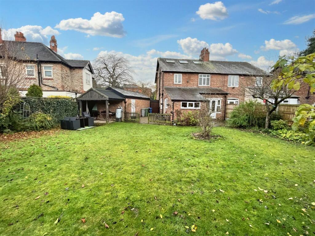 Rear of Property