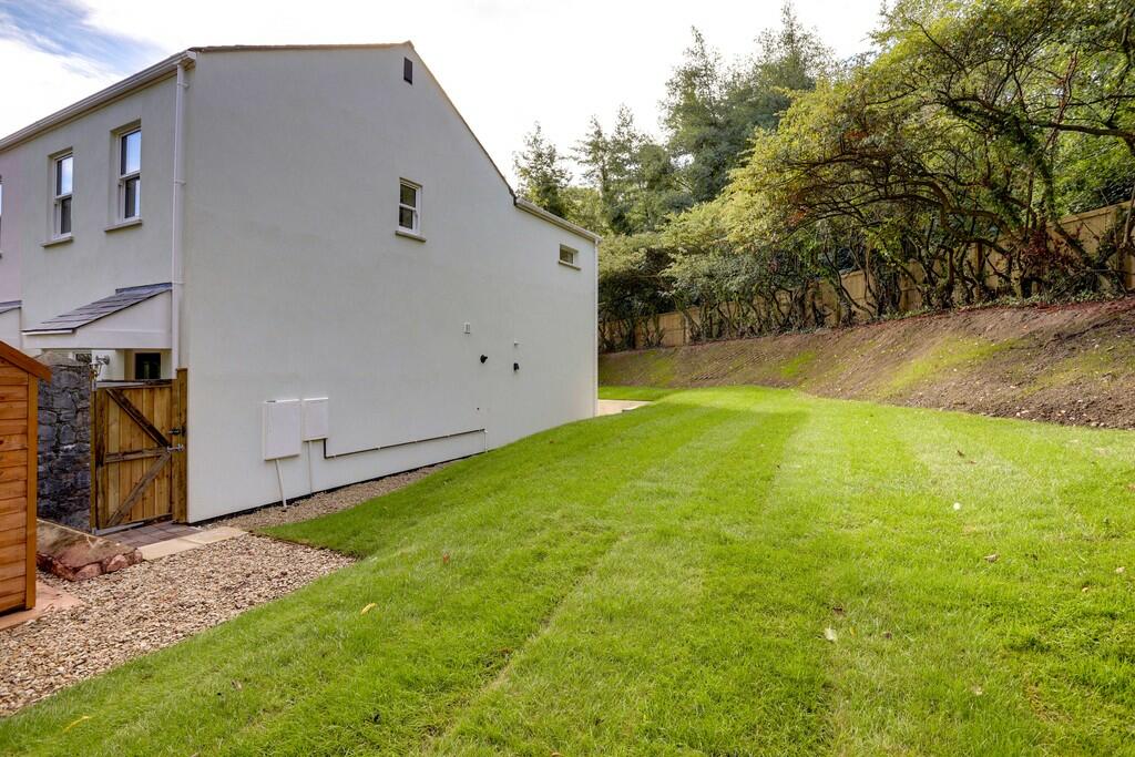 Rear garden