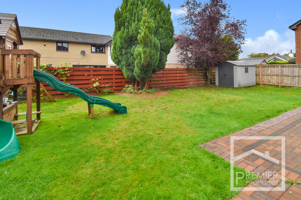 Rear garden