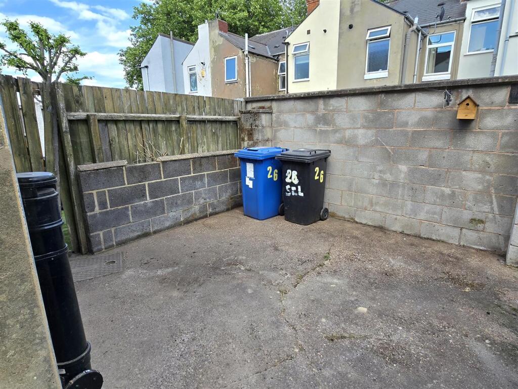 Outside (Rear Yard)