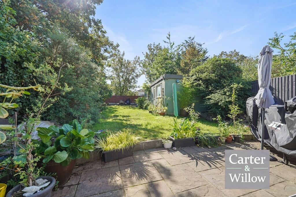 Private rear garden 
