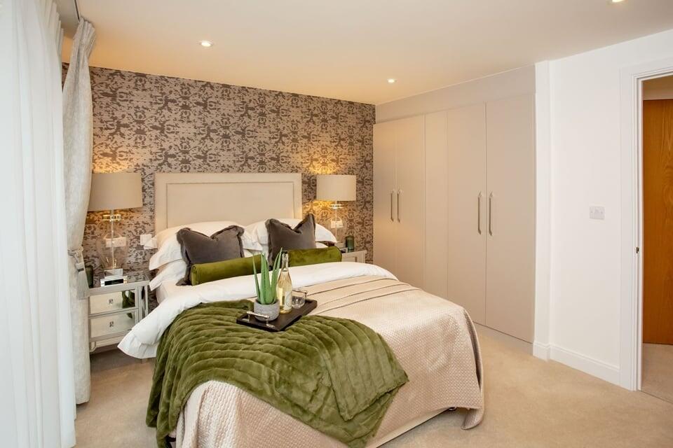 Show home master bedroom 