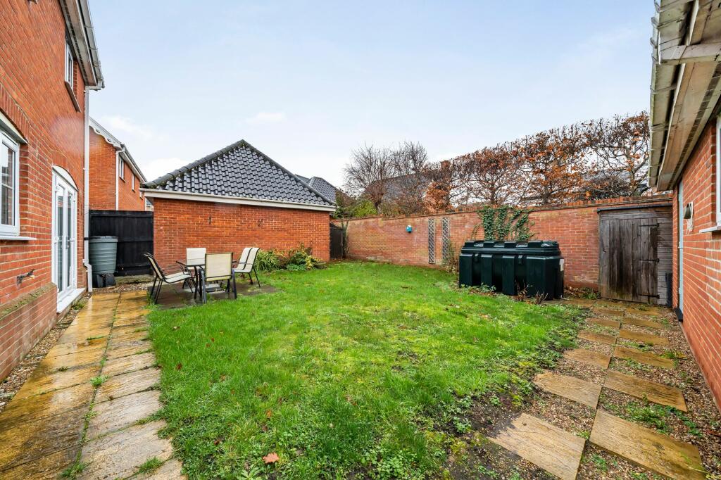 Rear garden