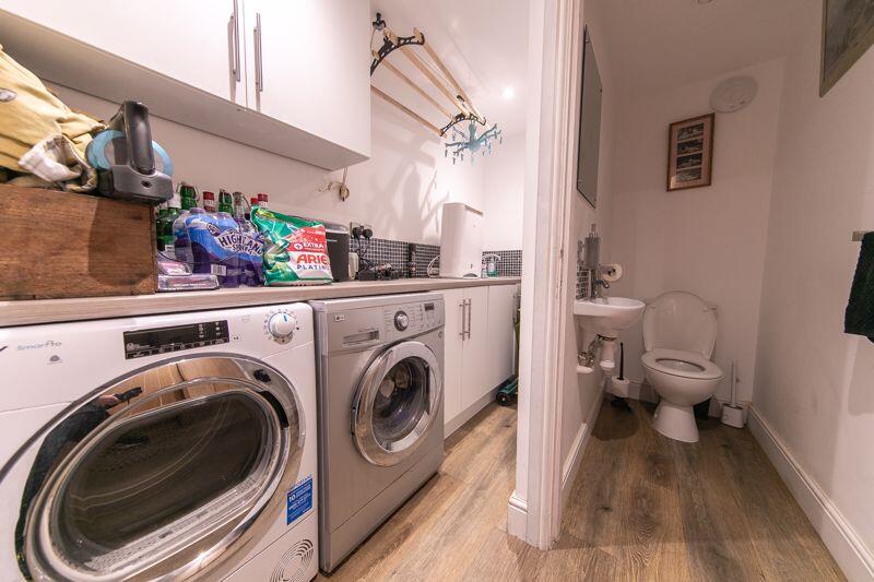 Utilities room &amp; washroom